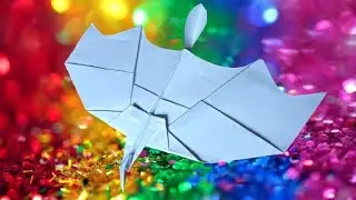 How to Make a DRAGON Paper Plane| Super Flying Origami Dragon Plane(Perfect Landing) / Origami diy
