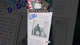 DMX & his father 😢. {Picture included.) #dmx #books #booktube #fyp