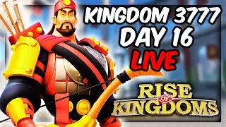 Rise of Kingdoms Day 16 Kingdom 3777 | Jumper Account Update