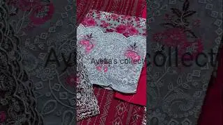 Binsaeed Embroidered Lawn Collection 2025💖|binsaeed cut work embroidered|chicken kari Lawn|#shorts