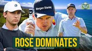 Rose Wins & Koepka Returns At Torrey Pines + Reed Leaves LIV