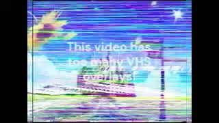This video has TOO MUCH VHS overlays (READ DESC)