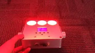 battery wireless wedding light /LED uplight for dj / Smart mini uplight battery powered wireless dmx
