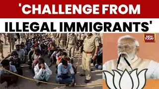 PM Modi Talks About Huge Challenges From Illegal Immigrants | PM Modi | SIR | Voter List | Delhi