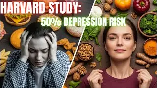 Harvard: 50% Higher Depression Risk From This Diet | The Gut-Brain Axis & Ayurveda Solution