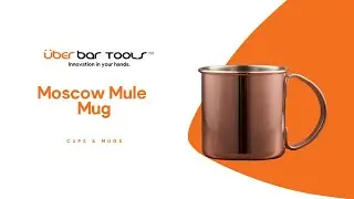 MULE MUG for Moscow Mule cocktails | &Uuml;berbartools&trade; for BARTENDERS