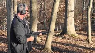 Colt AR-15 A2 with drop-in full auto sear - test fire