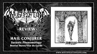 HAIL CONJURER 'Satanic Phenomenology' (Bestial Burst/Tour de Garde, 2024) | Post-Review