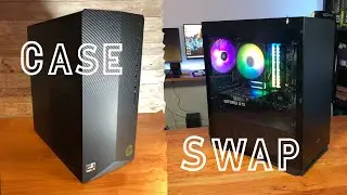 Beautify HP prebuild gaming PC - Case Swap of HP TG01 1076Z - RGB