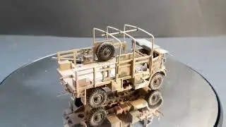Altaya/Ixo die cast (ready made) Bedford Gun Portee & 6 pdr anti-tank gun Desert, North Africa 1:72