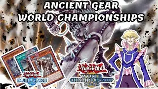 ANCIENT GEAR DOMINATES WORLD CHAMPIONSHIPS YU GI OH&nbsp;DUEL&nbsp;LINKS
