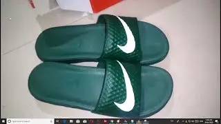 nike air max flip flops - nike men black benassi jdi printed flip-flops