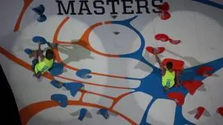 Dalton Bunker (5) vs. Daniel Woods (12) in the first round of 2017  Psicobloc Masters