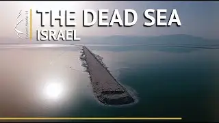 The Dead Sea Israel , the Lowest Point on Earth - Aerial Drone (4K)
