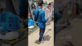 2 stroke brush cutter machine