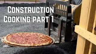 Attempting to Cook on the Jobsite: Burgers, Pork Loin, and Pizza