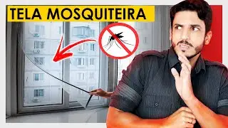 TELA MOSQUITEIRO -  BARATO E F&Aacute;CIL DE INSTALAR EM PORTAS E JANELAS