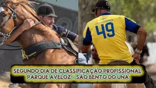 SEGUNDO DIA DE CLASSIFICAÇÃO PROFISSIONAL NO PARQUE AVELOZ EM SÃO BENTO DO UNA 