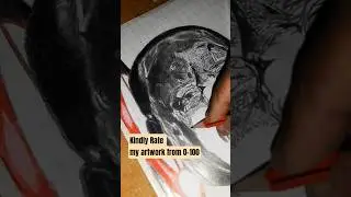 The beauty of art creation ✍🏿. #artsbyobizze #fortheloveofart #ripbaba