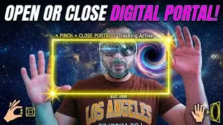 I Built an Invisible Portal Using Computer Vision | OpenCV + JavaScript