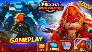Геймплей Mecha Fortress | Лучшая боевая стратегия и эпические сражения (2026) Mecha Fortress 🔥