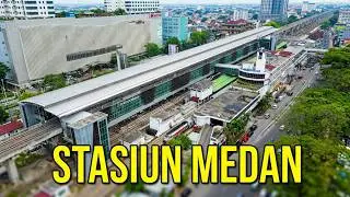 Eksplor Stasiun Kereta Api Kota Medan dari Udara: Petualangan Epic!