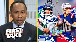 FIRST TAKE | No one can STOP Drake May from winning Super Bowl! - Stephen A. on Patriots vs Seahawks