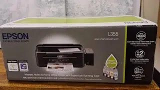 Epson L355 - No imprime un color - La causa una manguera obstruida por desuso