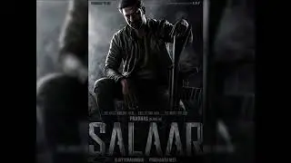 Salaar Official First Look - KGF + Prabhas 🔥🔥 - Poster