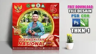 Desain #twibbon Hari Kebangkitan Nasional , Ucapan Selamat Hari Kebangkitan Nasional, Desain Banner