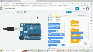 Led Blinking using Tinkercad