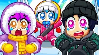KPOP FAMILY Takes an EPIC ROAD TRIP in Roblox! 🚗✨ (KPop Demon Hunters)