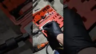 Motorcycle Chain riveting tool #chain