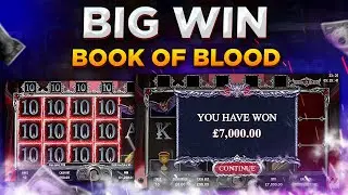 Book of Blood slot by NetGaming - $7&rsquo;000 BIG WIN