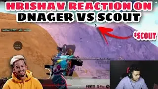 HRISHAV ON DANGER VS SCOUT I HYDRA VS TX I #bgmi #hydra