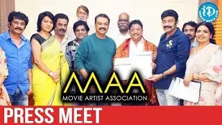 Movie Artists Association || MAA Press Meet || iDream Filmnagar