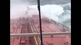 Ship In storm | Heavy Sea | storm  Ireland