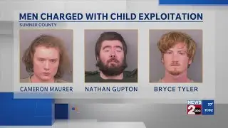 3 charged with child exploitation in Sumner County