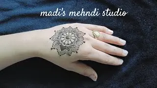 Simple beautiful mehndi design #mehndi #madismehndistudio