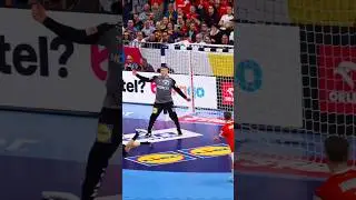 Goalkeeper said 𝙣𝙤𝙩 𝙩𝙤𝙙𝙖𝙮 😮&zwj;💨⛔️ #ehfeuro2026 #handball #h&aring;ndbold