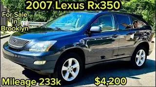 2007 Lexus RX350 &ndash; 233k Miles | For Sale & Review in New York, USA