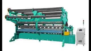 LONGLONGSHENG Knotless Fishing Net Warp Knitting Machine