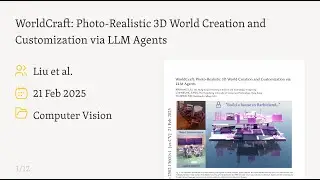 Build Editable 3D Worlds with AI: Inside WorldCraft (2502.15601)