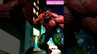 A little angry red hulk #shortfeed #viralvideo #viralshort #hulk #shortvideo #shorts #redhulk