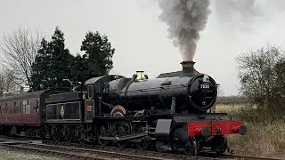 7820 Dinmore Manors final services before overhaul Gloucestershire & Warwickshire Railway 27/12/24