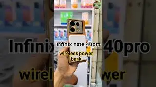 infinix Note 40pro || wireless power bank || mex sale with al qasim ViVo Shop #foryou #highlights