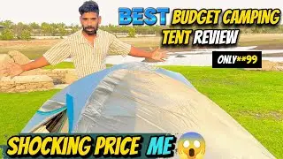 Camping Tent Review | Full Setup, Lock System & Real Experience! Quechua MH100 Tent Review #camping