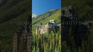 Explore Fairmont Banff Springs #historichotels #travel #banffcanada