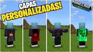 🔨 COMO PERSONALIZAR TU CAPA EN Minecraft Bedrock 1.19 | Animated cosmetics | Actualizada! 😱