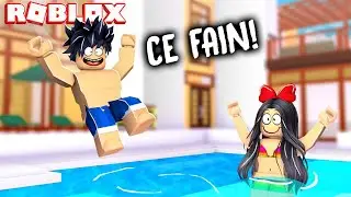 La PISCINA In HOTEL De LUX !